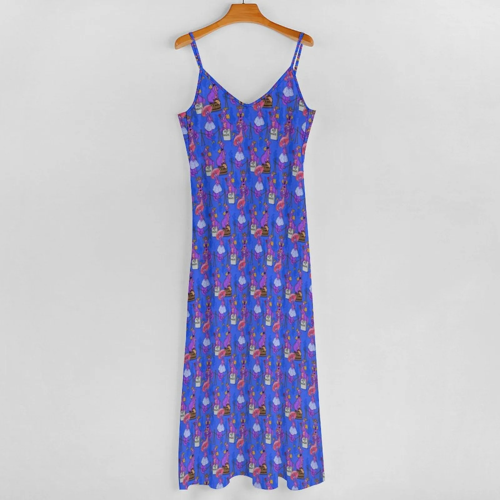 Haunted Mansion Figment Women's Summer Slip Long Dress