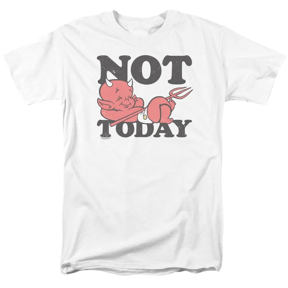 Hot Stuff Not Today Mens T Shirt White