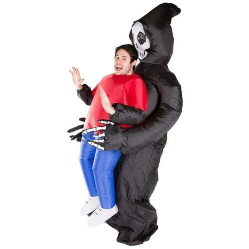 Inflatable Grim Reaper Costume - Bodysocks