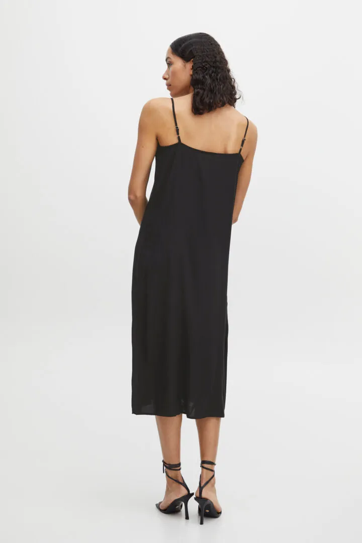 Joella Slip Dress - Black