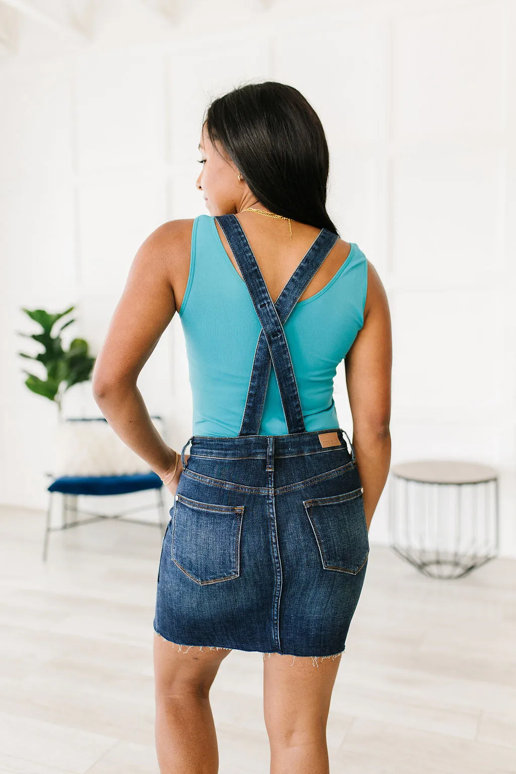 Judy Blue Agnes Denim Overall Dress