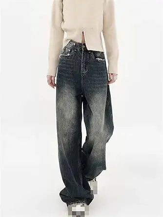 Loose Wide Leg Baggy Jeans