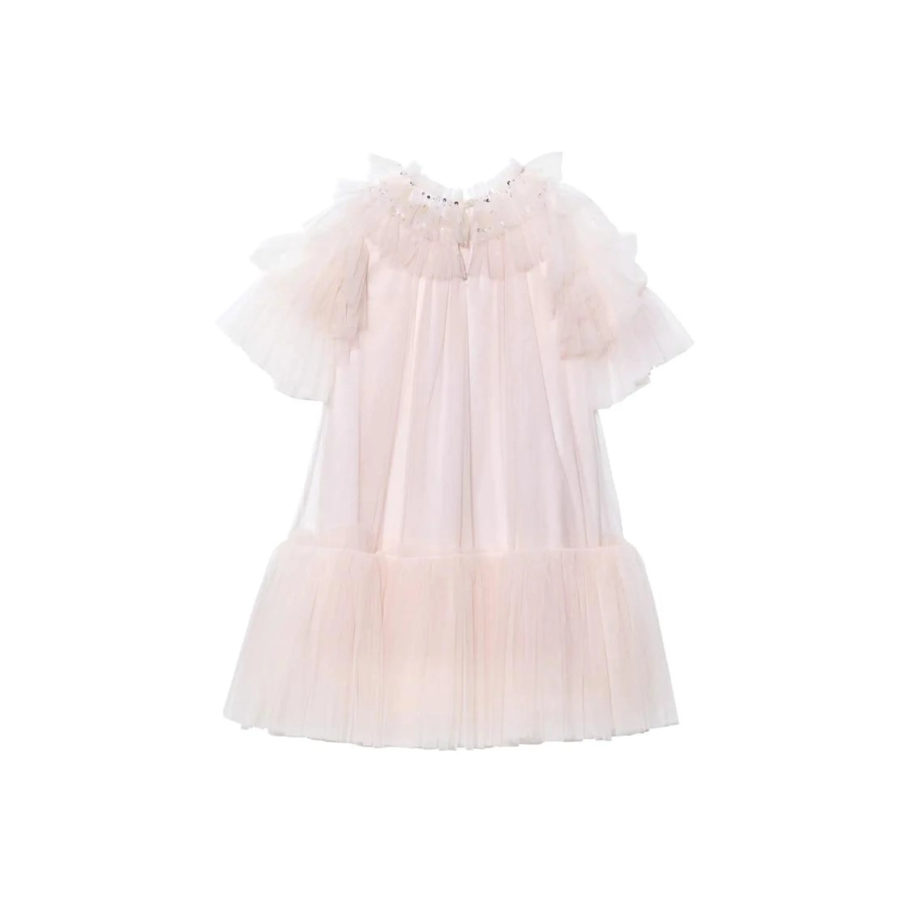 MEET ME AT THE MANOR Evergreen Tulle Dress