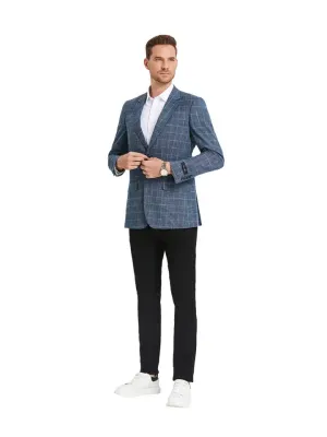 Men's Blazer Windowpane