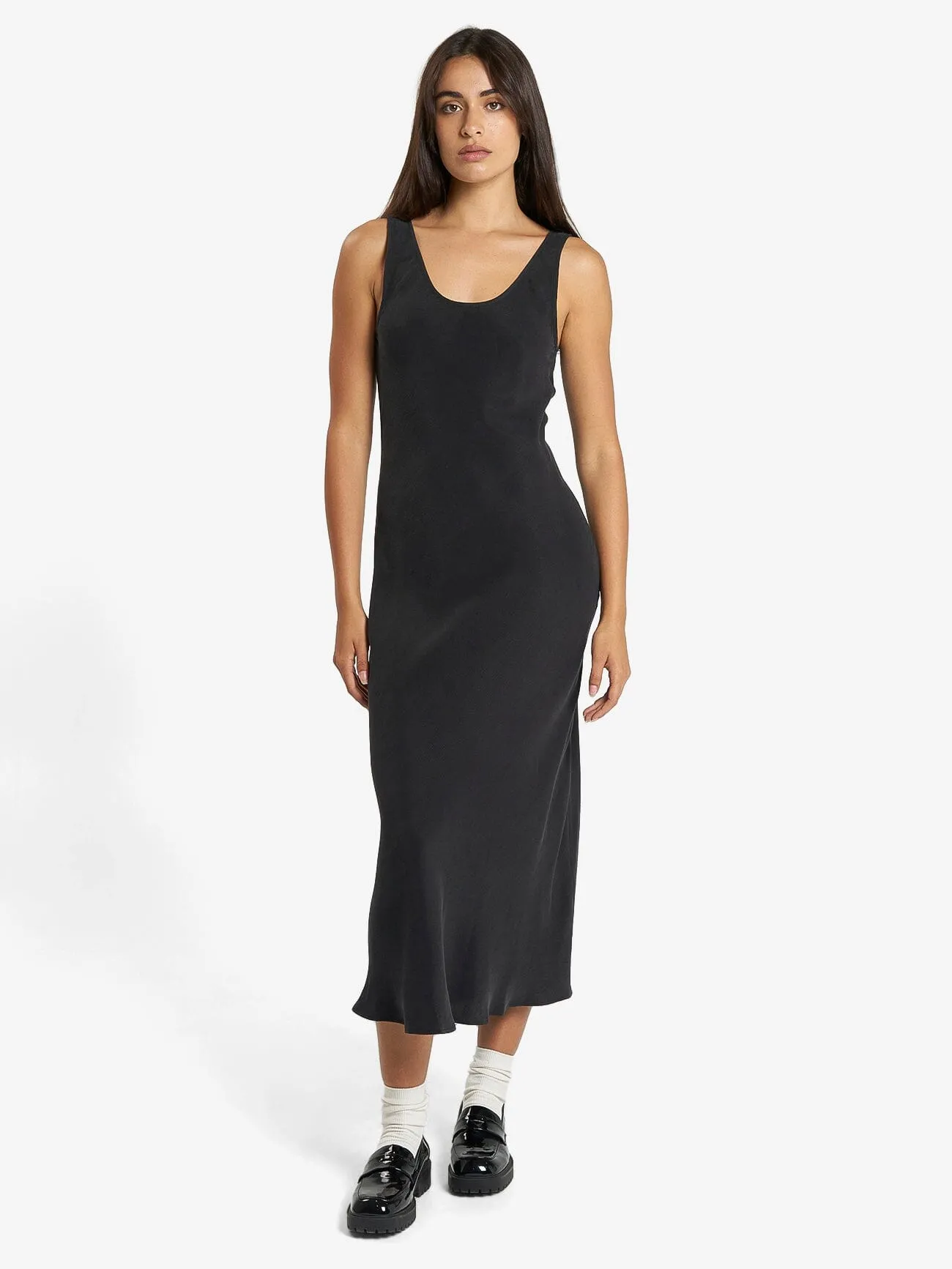 Nerissa Slip Dress - Antique Black