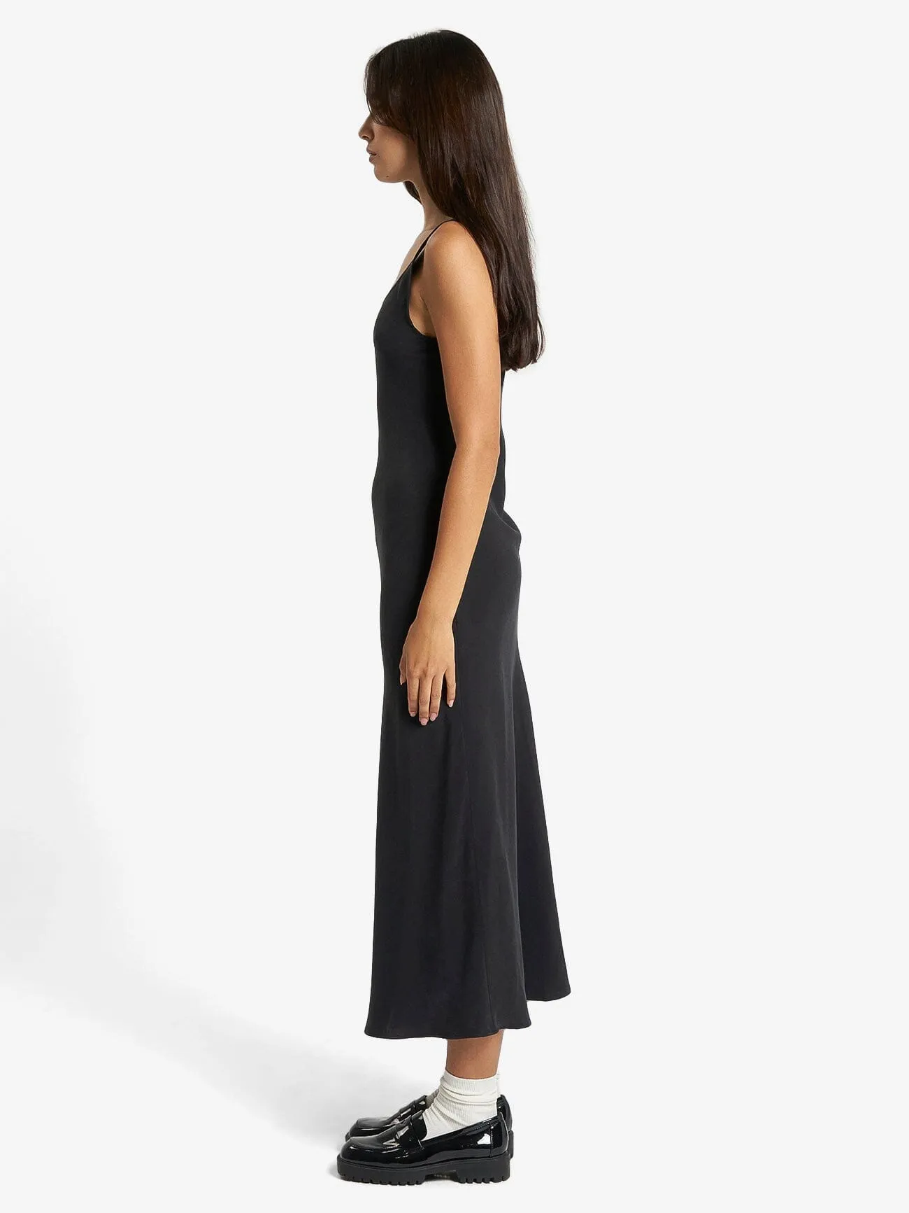 Nerissa Slip Dress - Antique Black