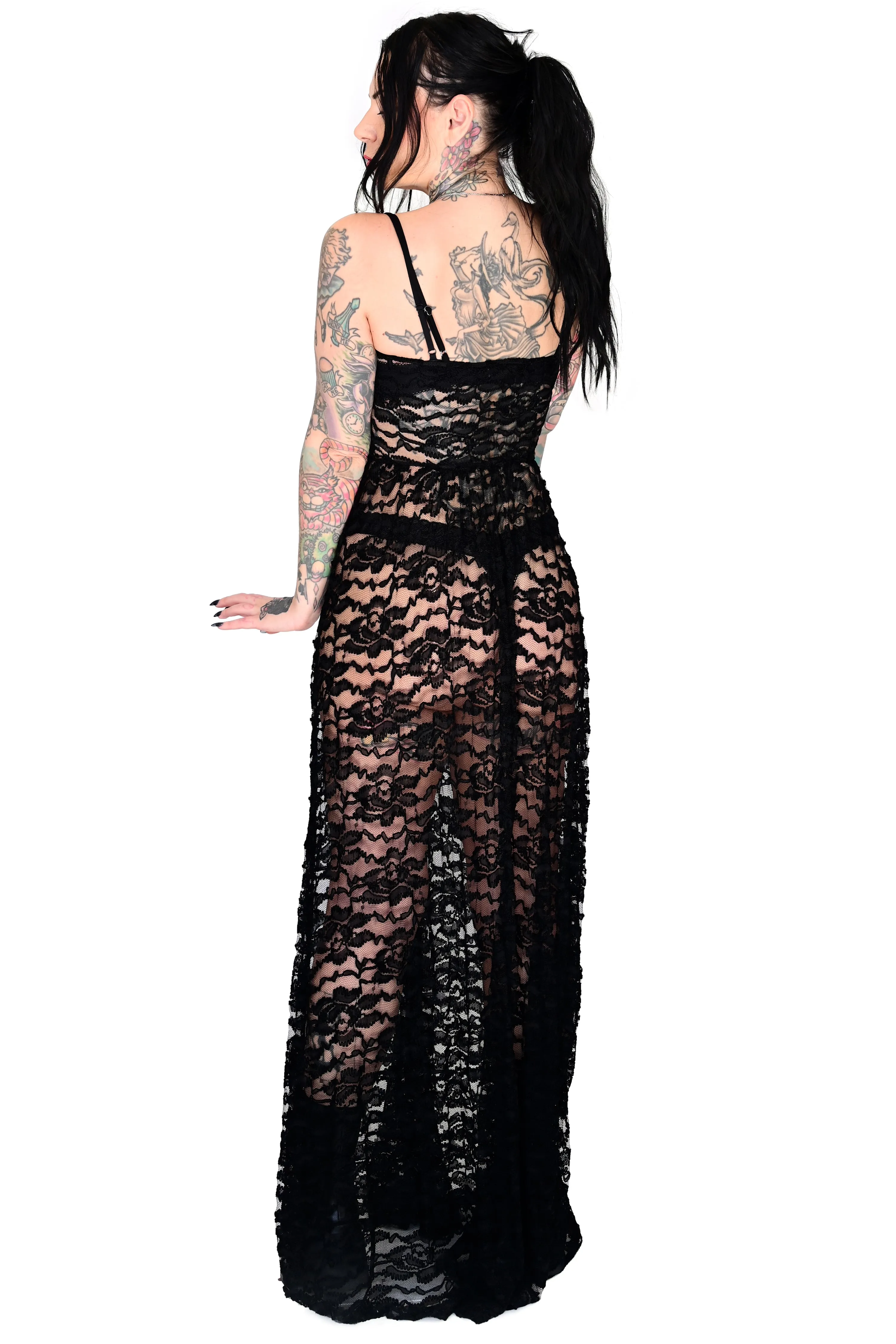 Nyx Lace Maxi Dress - No Restock! Last one! Size 4XL left!