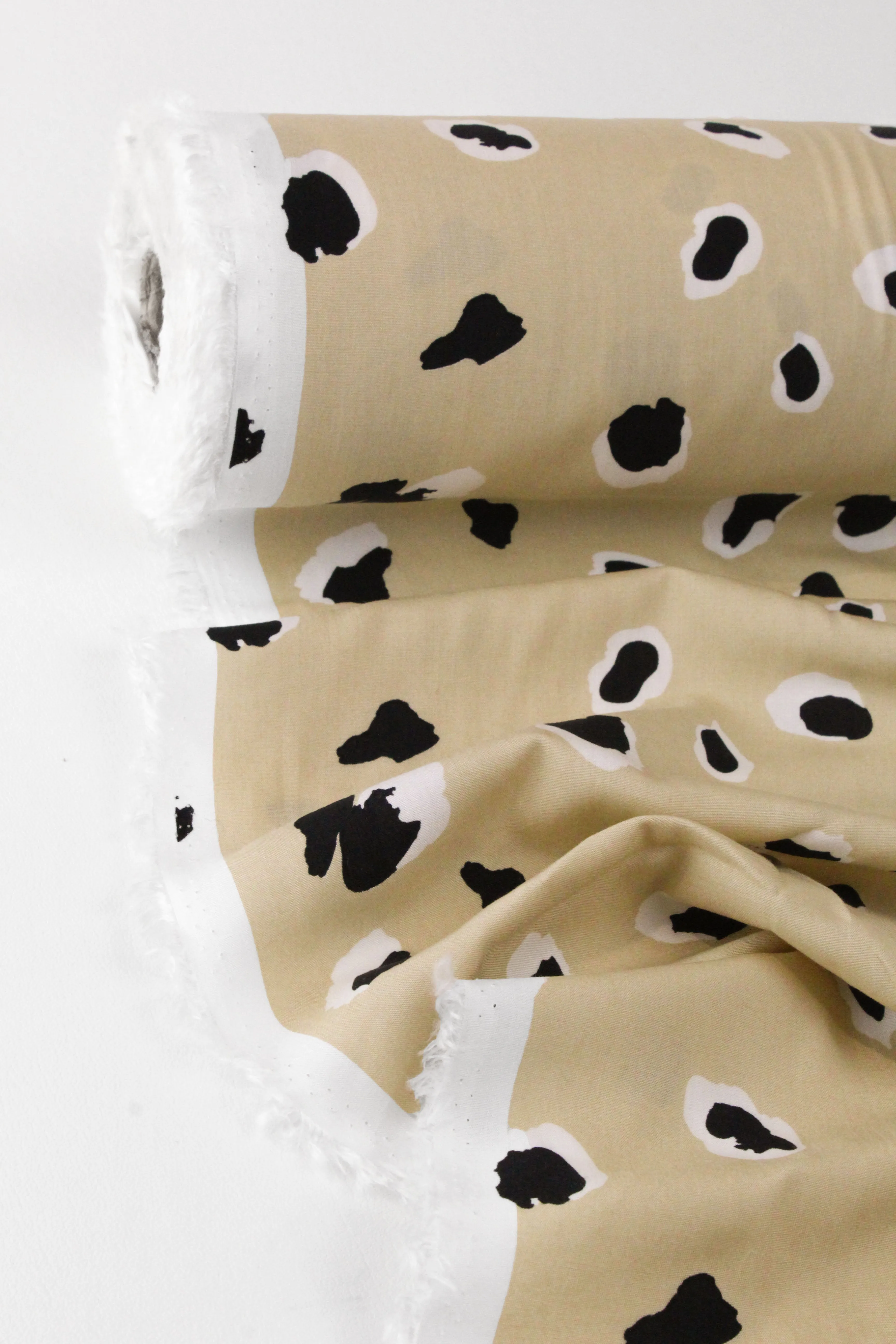 Otis - Printed Viscose | Latte