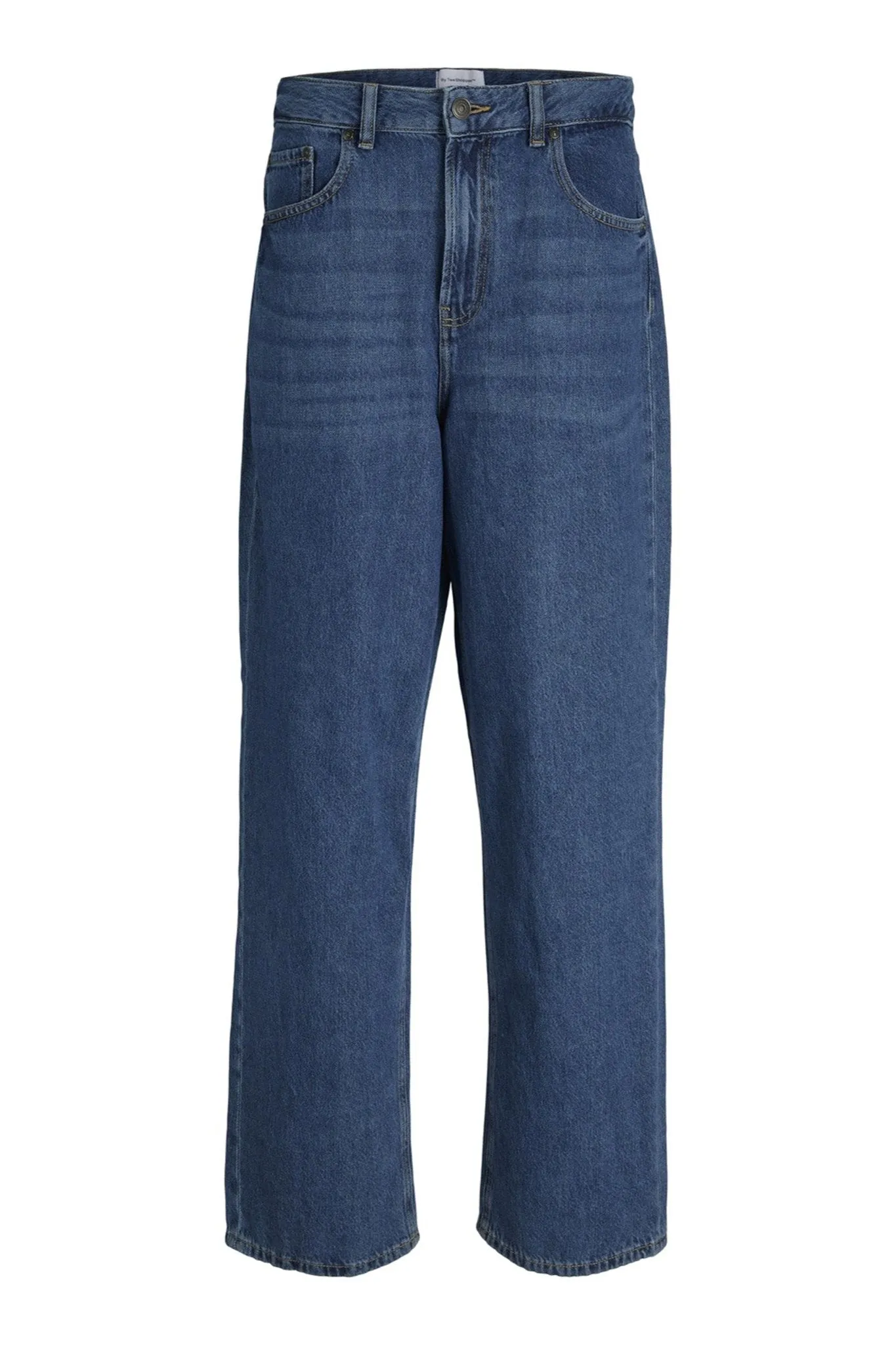 Performance Loose Jeans - Medium Blue Denim