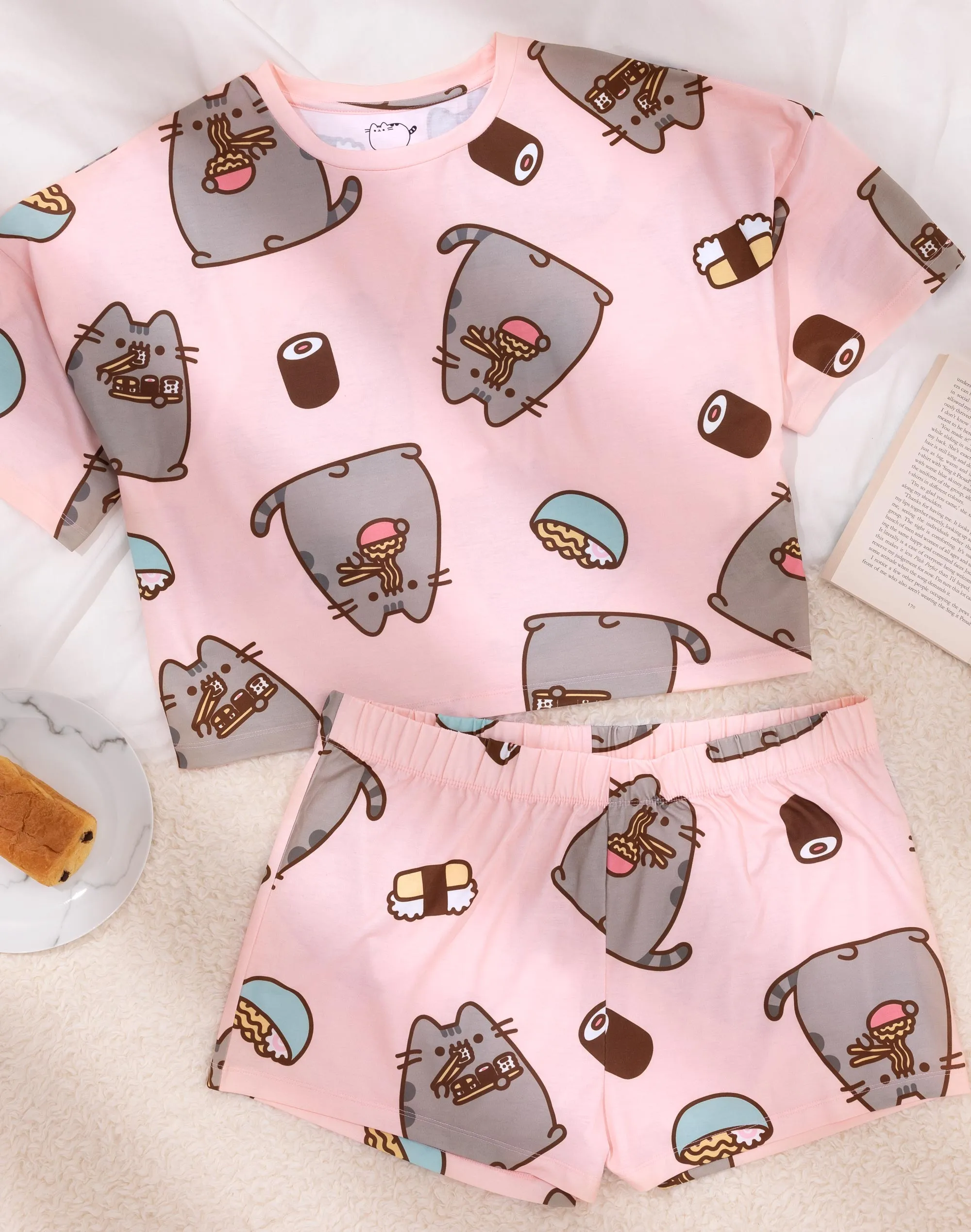 Pusheen The Cat Womens Short Pyjamas