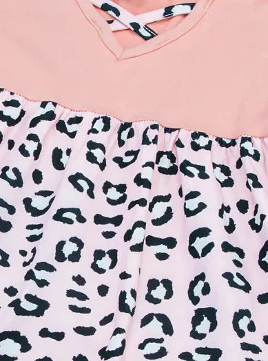 Safari Pink short sleeve shirt