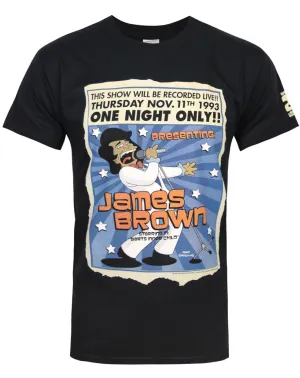 Simpsons James Brown One Night Men's T-Shirt