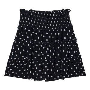 Smocked Waist Dot Skirt