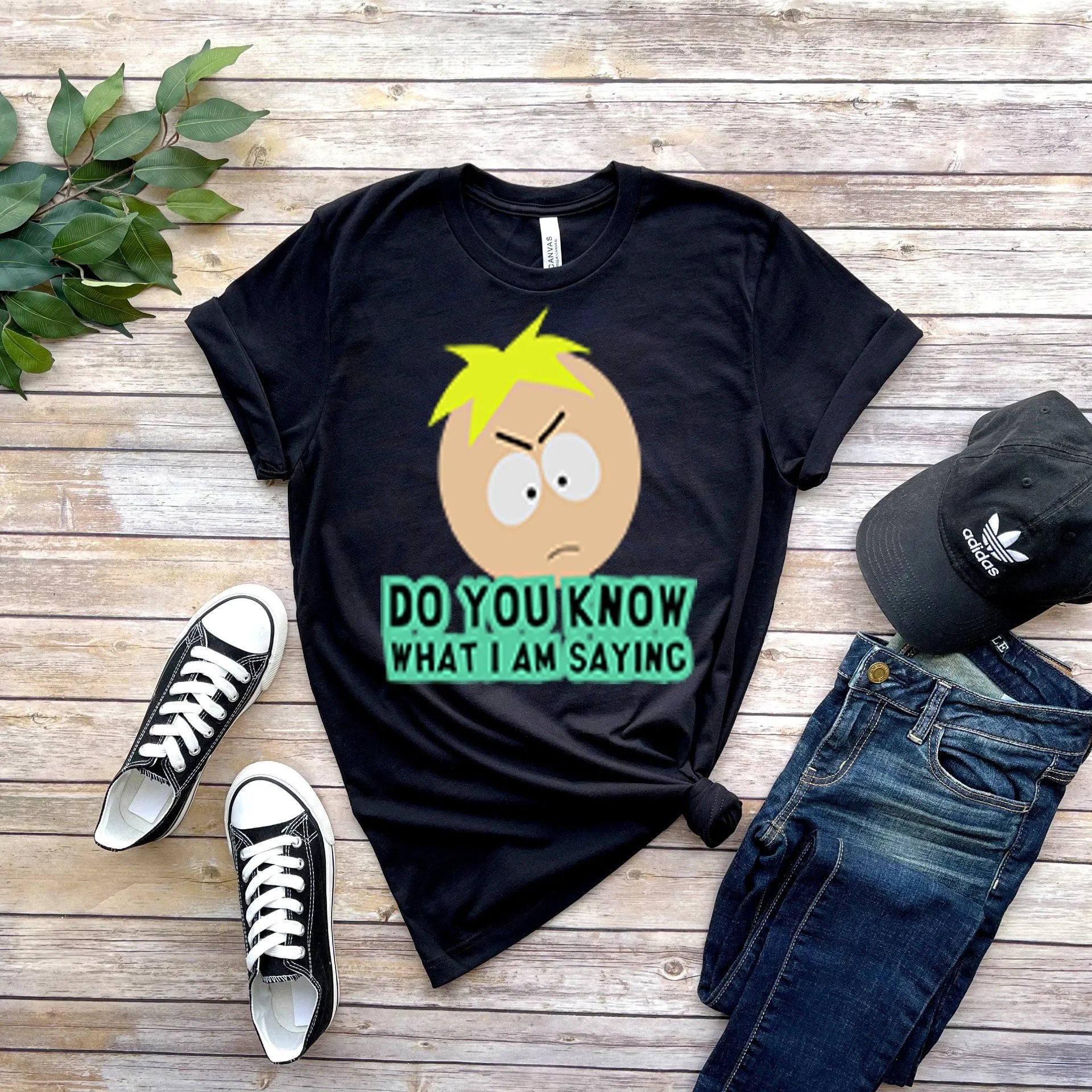 southpark butters YOU know what iam saying  , southpark t shirt