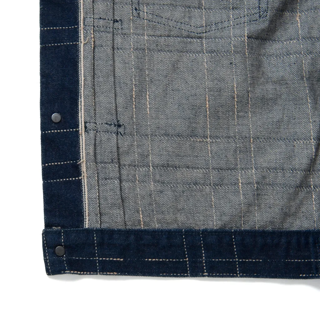 Studio DArtisan Midare Kasuri Premium Selvedge Denim Jacket