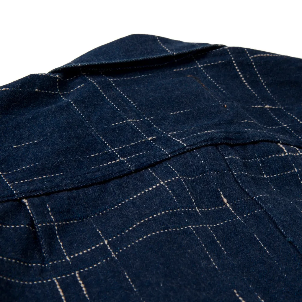 Studio DArtisan Midare Kasuri Premium Selvedge Denim Jacket