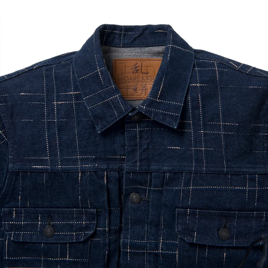 Studio DArtisan Midare Kasuri Premium Selvedge Denim Jacket