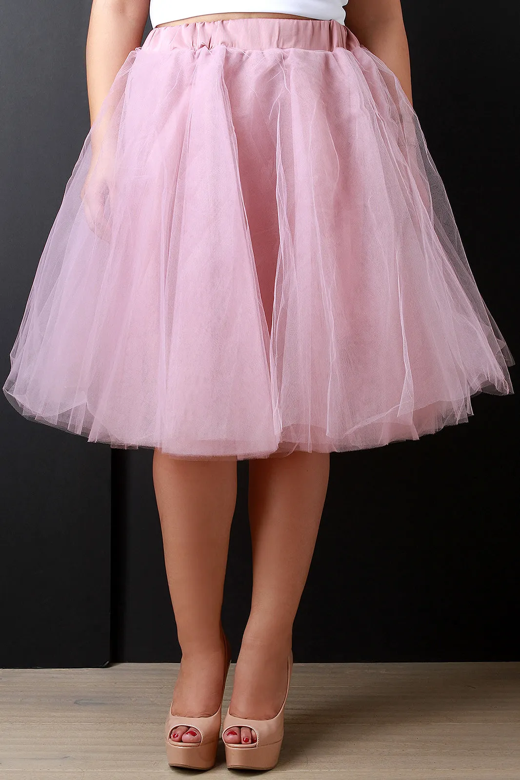 Tutu Tulle A-Line Skirt