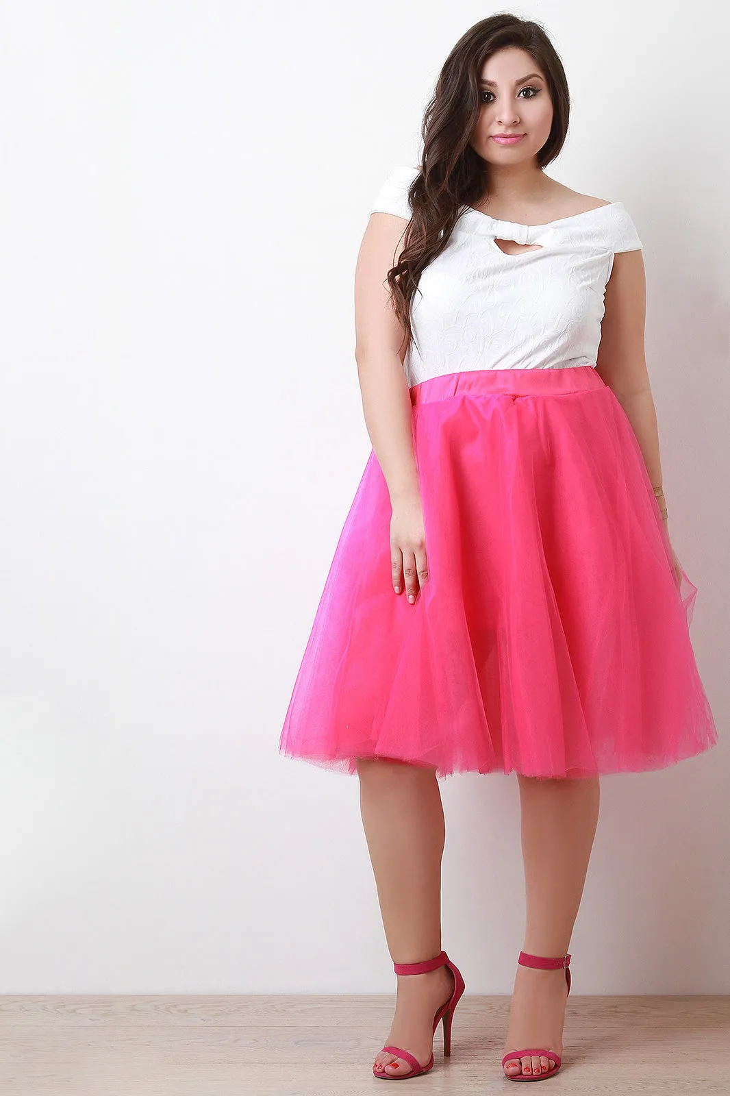 Tutu Tulle A-Line Skirt