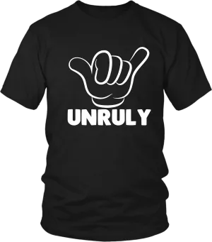 Unruly T-shirt - with cartoon fingers