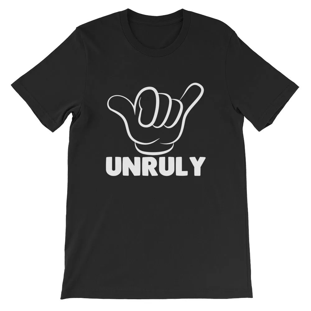 Unruly T-shirt - with cartoon fingers