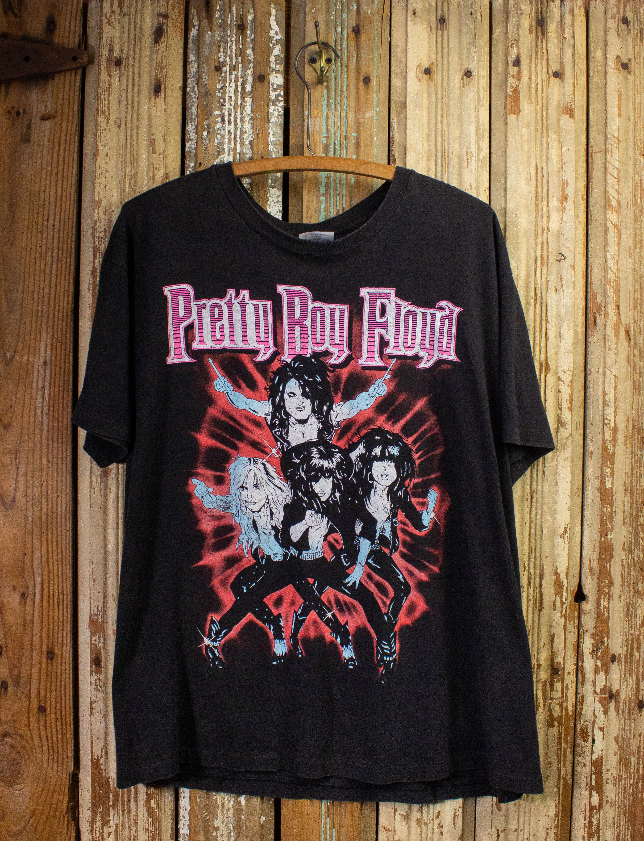 Vintage Pretty Boy Floyd Concert T Shirt 90s Black XL