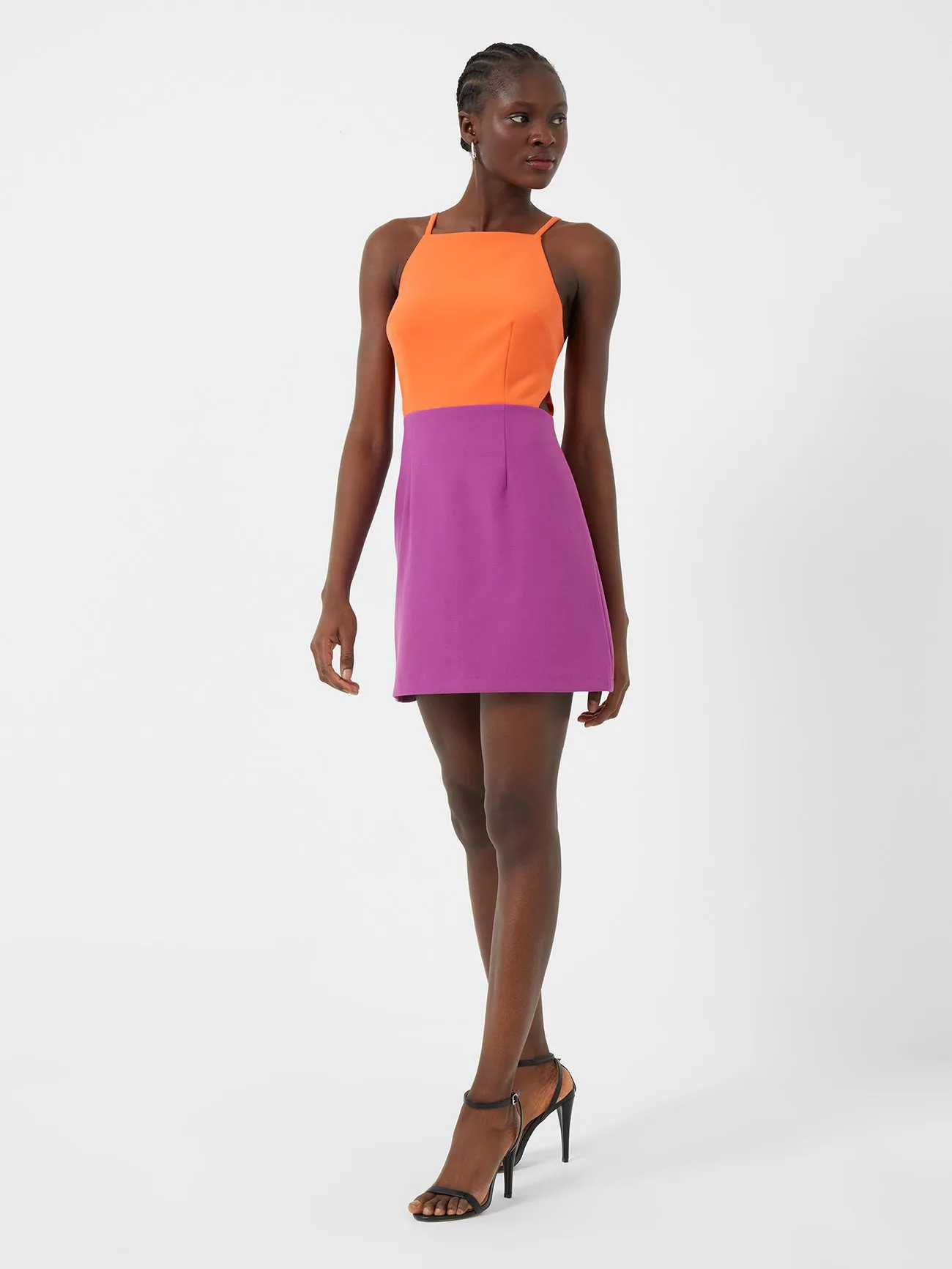 Whisper Colorblock Cutout Dress